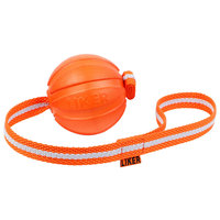Liker narancssárga fényvisszaverő szalagos labda kutyáknak