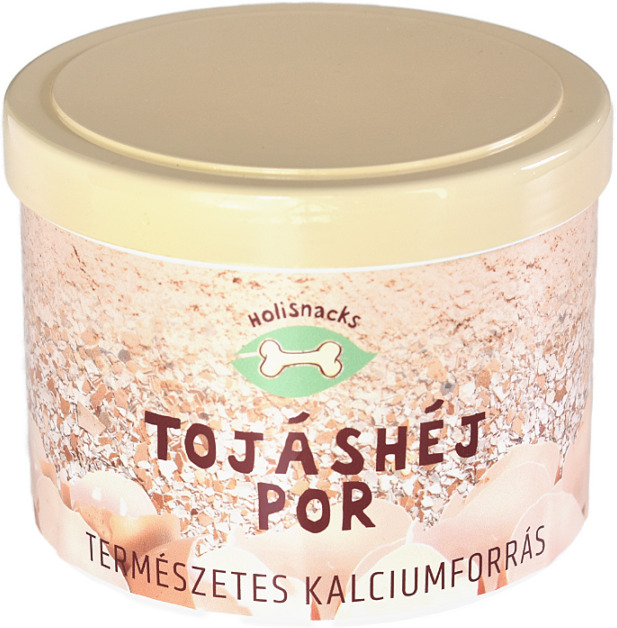 HoliSnacks Tojáshéjpor - Pudră coajă de ou pt câini pisici