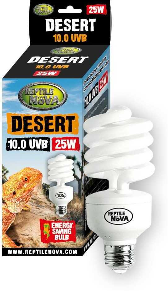 Reptile Nova Desert 10.0 UVB becuri de economisire a energiei pentru terrariu