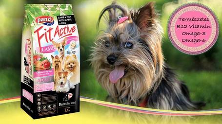 FitActive ToyDogs Lamb & Fish with Apple & Rice kutyatáp mini és kistetű fajtáknak