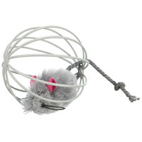 Trixie szőrös egérke rácsos labdában #2