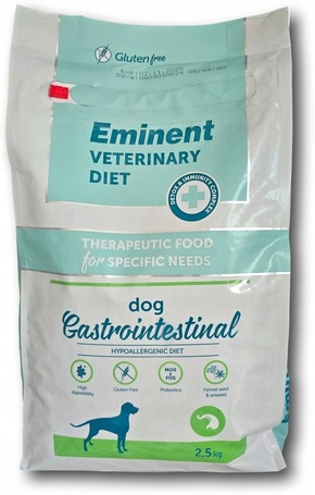 Eminent Diet Dog Gastrointestinal / Hypoallergenic | emésztési problémás és allergiára hajlamos kutyáknak