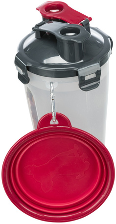 Trixie hordozható etető, itató és tároló egyben