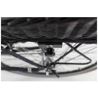 Trixie fekete kosár ráccsal kerékpárra #7