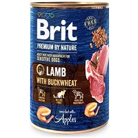Brit Premium Lamb with Buckwheat húspástétom kutyáknak bárányhússal és hajdinával #6