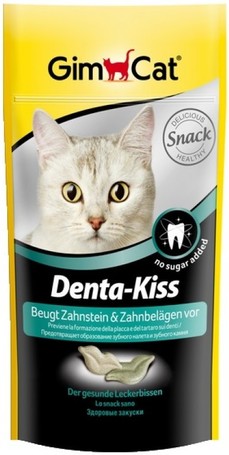 GimCat Denta Tabs fogápoló jutifalatkák cicáknak