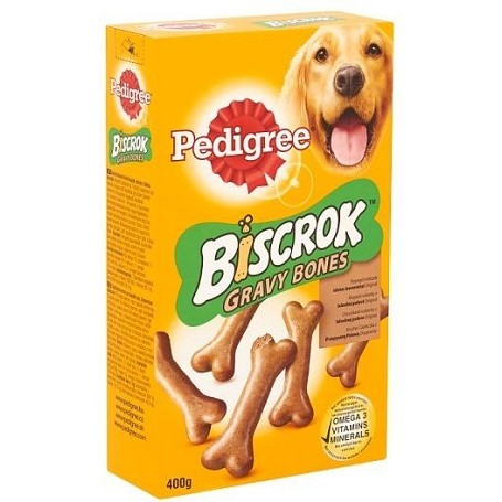 Pedigree Biscrok Gravy Bones marhahúsos keksz kutyáknak