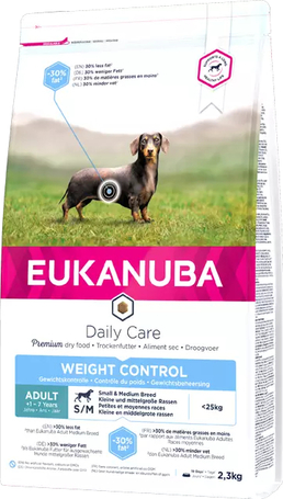 Eukanuba Adult Medium Breed Weight Control | Diétás kutyatáp közepes testméretű felnőtt fajtáknak
