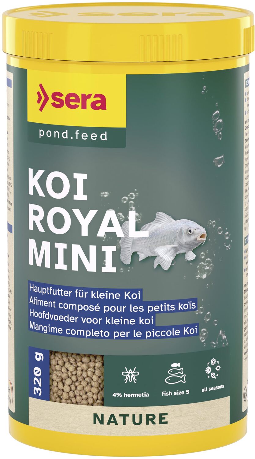 Sera Koi Royal Mini - Hrana pesti iaz granule - zoom
