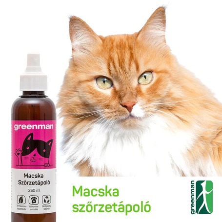 Greenman macska szőrzetápoló
