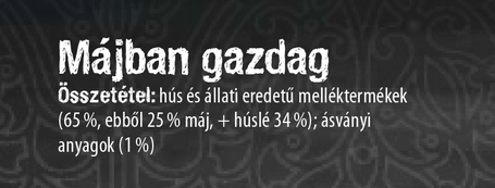 Leonardo májban gazdag konzerves macskaeledel