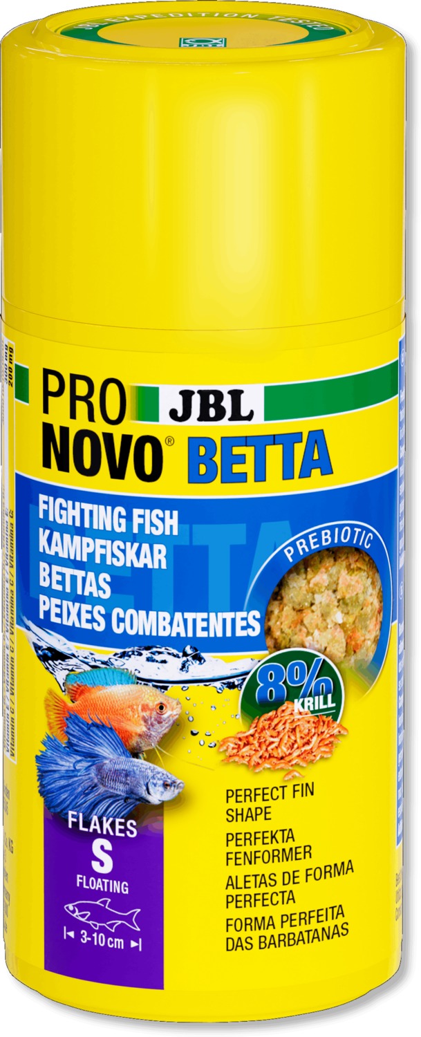 JBL ProNovo Betta Flakes S hrană sub formă de fulgi pentru betta