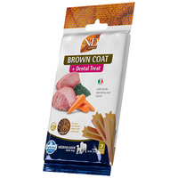 N&D Brown Coat + Dental Treat