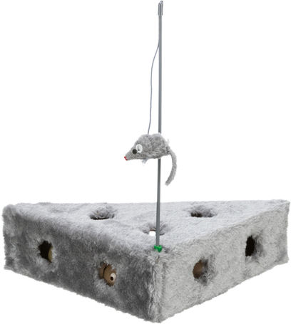 Trixie plüss sajt 3 csörgőlabdával és egy kis plüss egérkével