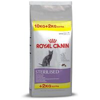 Royal Canin Sterilised - Ivartalanított felnőtt macska száraz táp 12 + 2 kg grátisz