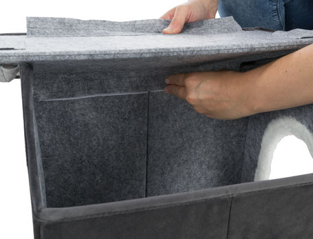 Trixie Livia Cave összecsukható plüss ház kutyáknak és macskáknak