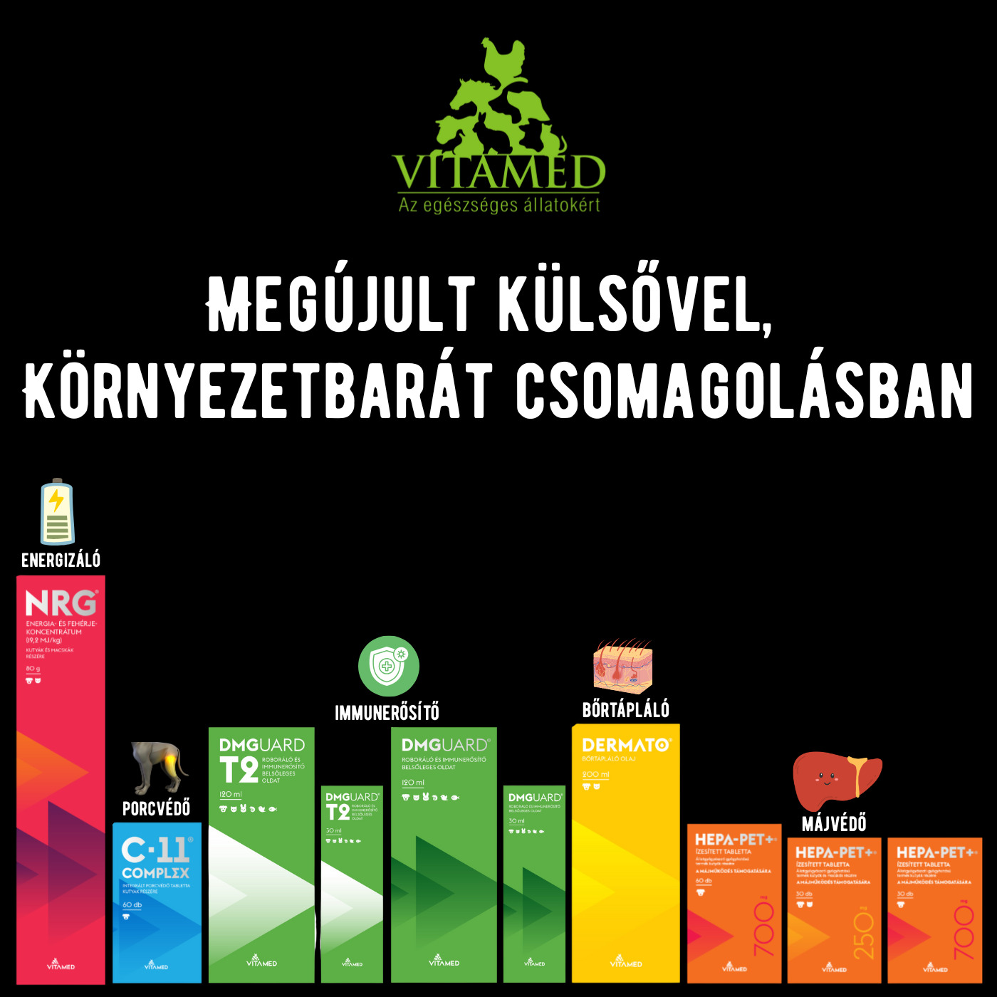 Megújult csomagolásban a Vitamed termékek