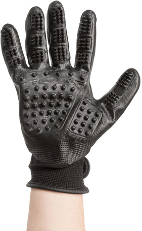 Trixie ötujjas szőrápoló kesztyű macskákhoz (1 pár ~ 2 db)