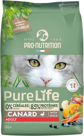 Pro-Nutrition Pure Life Cat Adult Duck