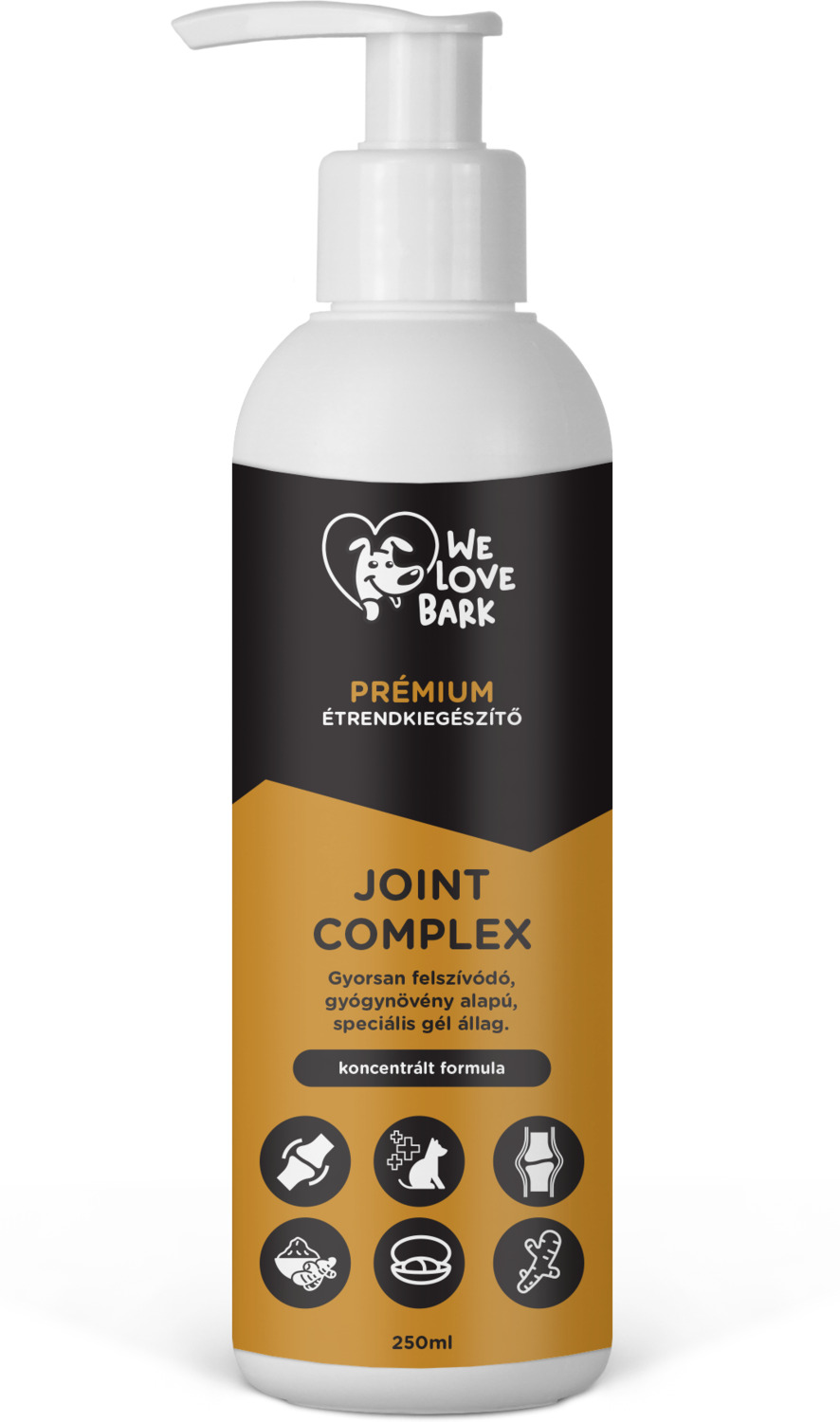 We Love Bark Joint Complex | Concentrat pentru protecția articulațiilor, analgezic pentru câini