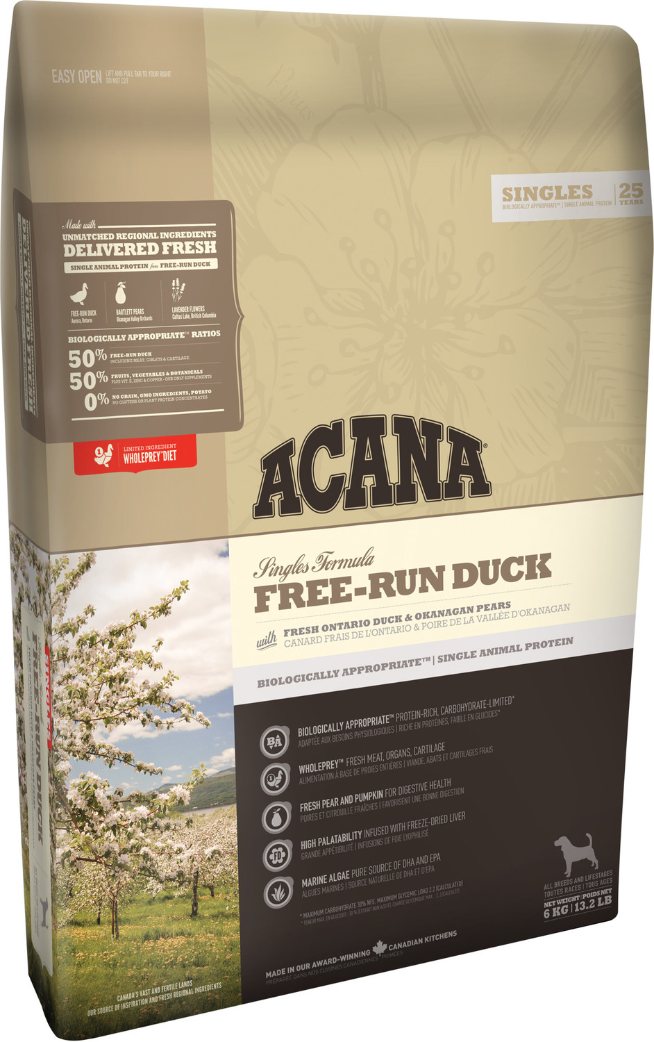 Acana Free-Run Duck - zoom