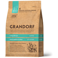 Grandorf Adult Medium & Maxi 4 Meat & Brown Rice