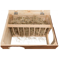 Trixie Hilke házikó beépített széna tartóval #12