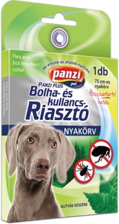 Panzi bolha- és kullancsriasztó nyakörv kutyáknak