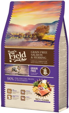 Sam's Field Grain Free Adult Salmon & Herring