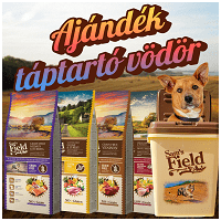 Ajándék táptartó vödör a Sam’s Field 12 kg-os tápok mellé – amíg a készlet tart