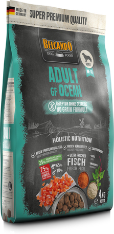 Belcando Adult Grain-Free Ocean táp tengeri halfajtákból, érzékeny kutyáknak | Gabonamentes