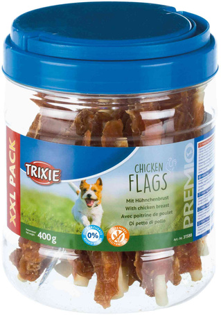 Trixie Chicken Flags jutalomfalat kutyáknak