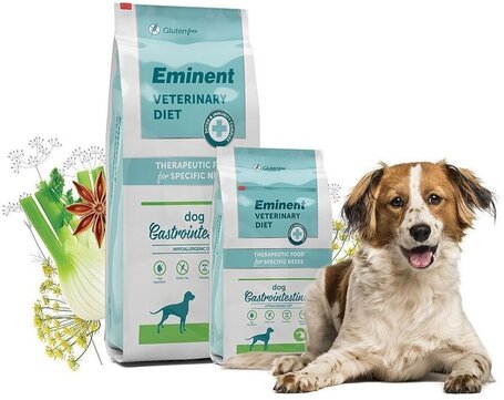 Eminent Diet Dog Gastrointestinal / Hypoallergenic | emésztési problémás és allergiára hajlamos kutyáknak