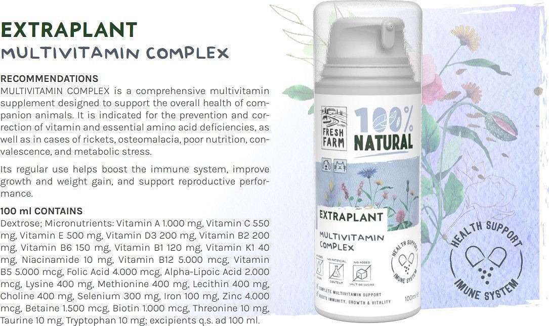Fresh Farm Extraplant Multivitamin Complex - zoom