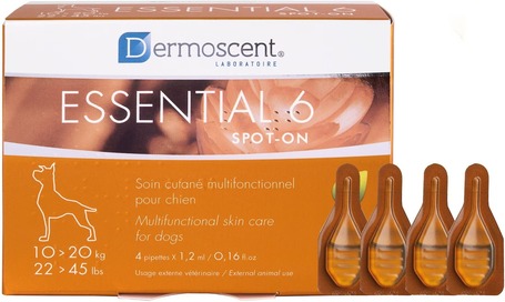 Dermoscent Essential 6 spot-on kutyáknak és kisemlősöknek