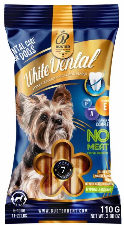 Buster White Dental Sticks - Recompense pentru sănătatea orală