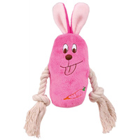 Trixie sípoló színes plüss állatfigura rágókötéllel kutyáknak #2