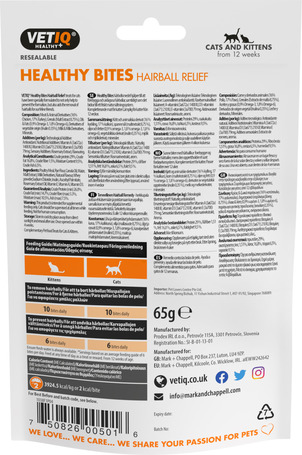 Vetiq Healthy Bites Hairball Relief macskáknak