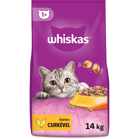 Whiskas csirkehúsos szárazeledel 14 kg