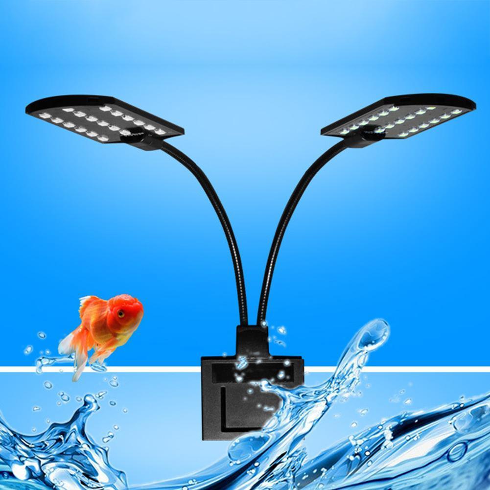 X7 LED dublu cu lumină albă grațioasă pentru acvarii - zoom