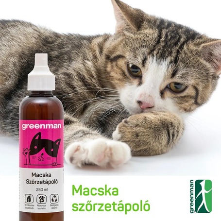 Greenman macska szőrzetápoló