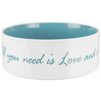 Trixie "All you need is Love and a Pet" feliratú kutyatál #2