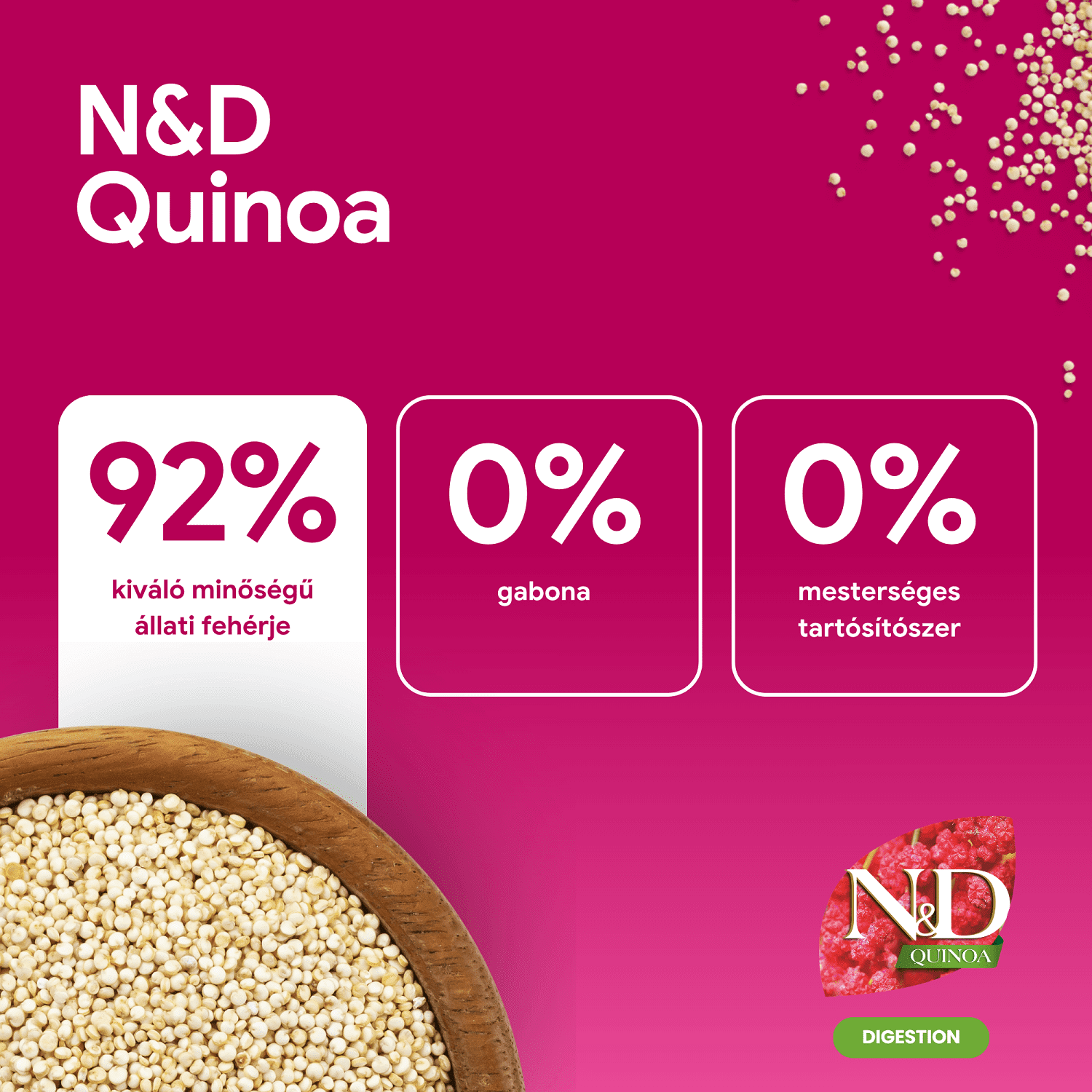 N&D Dog Grain Free Quinoa Digestion Lamb