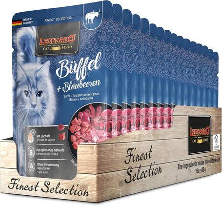 Leonardo Finest Selection alutasak bivalyhússal és áfonyával