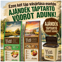 Sam's Field akció: ajándék konzerv vagy táptartó vödör egyes 13 kg-os tápokhoz