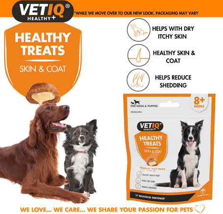 Vetiq Healthy Treats Skin & Coat jutalomfalat kutyáknak