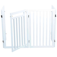 Trixie 4 részes nyitható fa kutyarács, elkerítő #3