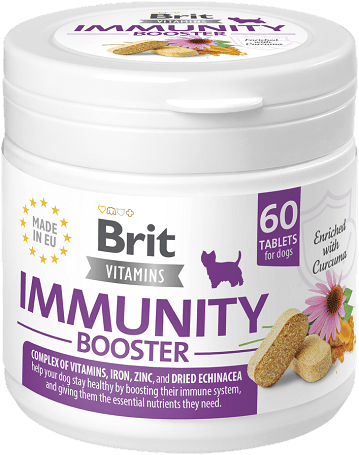 Brit Vitamins Immunity Booster kutyáknak (60 tabletta) 120 g