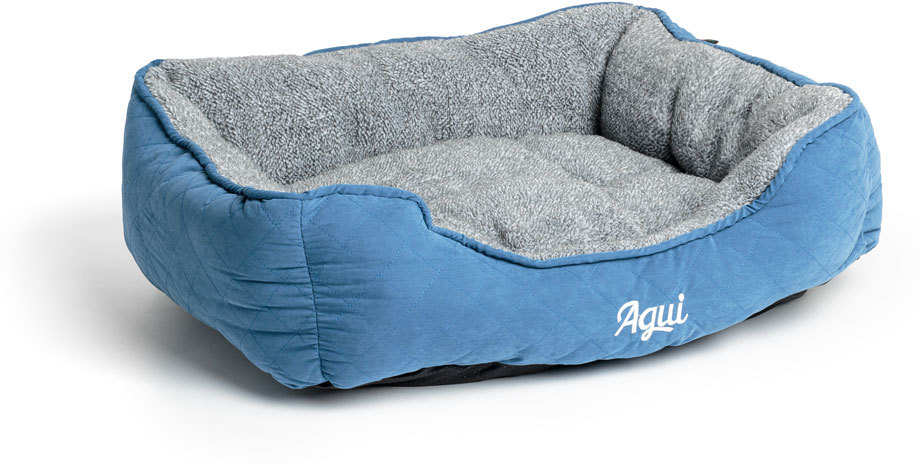 Agui Mountain Square pat pentru câini - Albastru - zoom