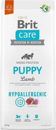 Brit Care Puppy All Breed Lamb & Rice hipoallergén kölyöktáp